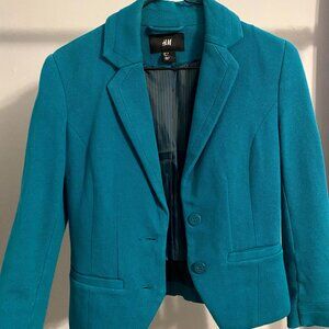 H&M Teal blazer